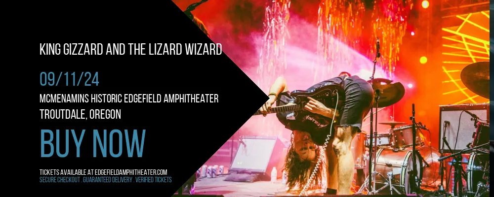 King Gizzard and The Lizard Wizard at McMenamins Historic Edgefield Amphitheater