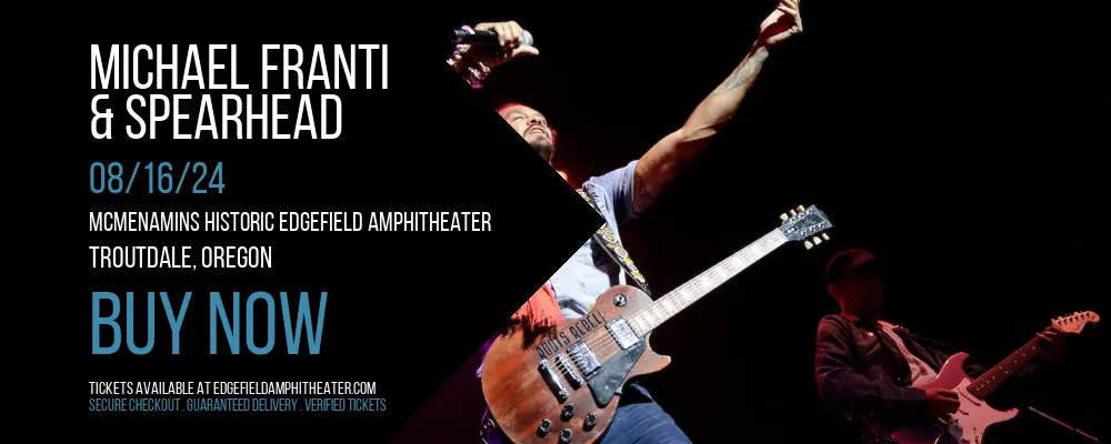 Michael Franti & Spearhead at McMenamins Historic Edgefield Amphitheater