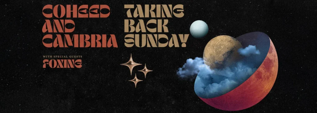 Coheed and Cambria & Taking Back Sunday at McMenamins Historic Edgefield Amphitheater