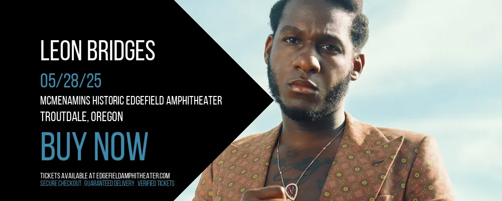 Leon Bridges at McMenamins Historic Edgefield Amphitheater